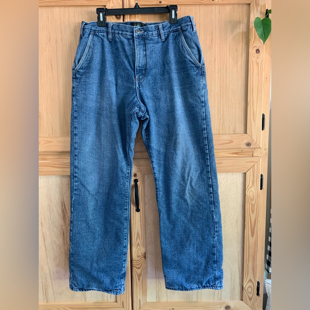 RedHead Relaxed Blue Jeans Classic Denim Style Thinsulate Lining Sz 36x32